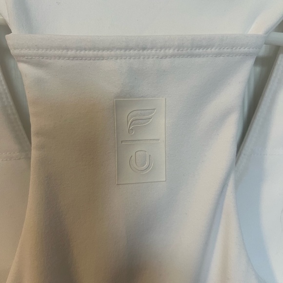 Fabletics On-The-Go Built-In Bra Dress - White - Size Small - Picture 7 of 7